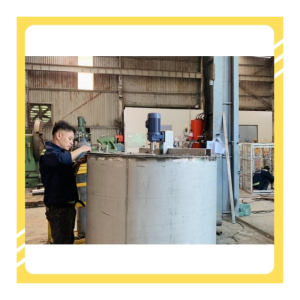 GIA CÔNG BỒN CÁNH KHUẤY INOX